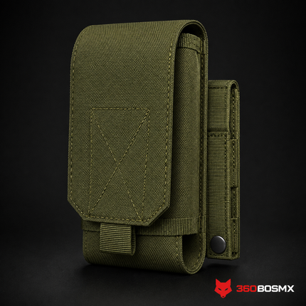 Funda Para Celular Universal Táctica Cinturón Wz954 – Verde militar#1