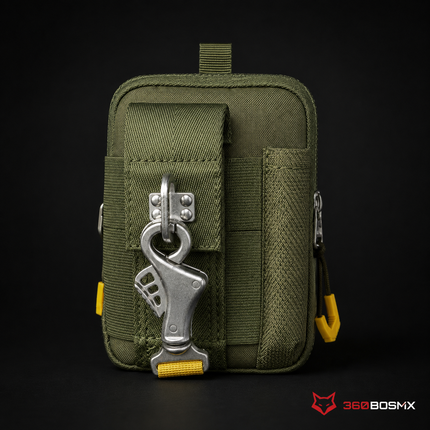 Bolso Mochila Cartera Sistema Molle Táctica Militar cintura Molle X8031 – Verde