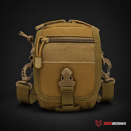 Mochila pequeña cruzada sistema molle YB-0850 YB-0850 – Caqui