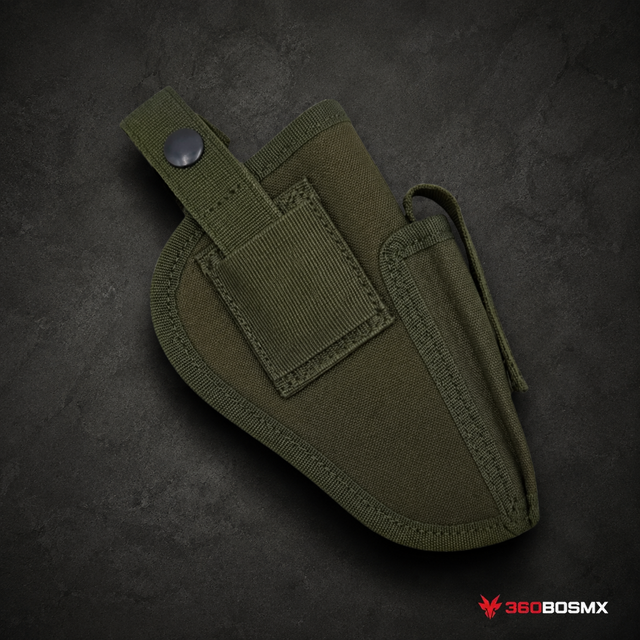 Funda Arma Ambidiestra x Clip Universal Oculta 1 Cargador Pj052 - Verde