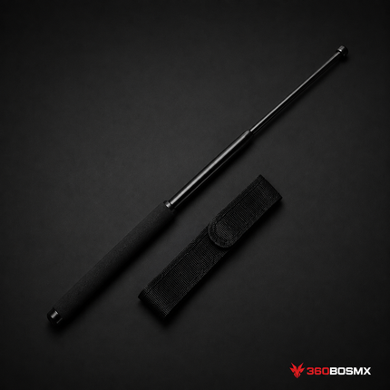 Bastón Táctico Retráctil 19.5 Pulgadas N9886 - Negro