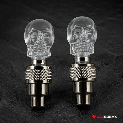 Par Luz Led Calaveras Para Pivotes En Llantas De Bicicletas QC356 - 360BOSMX