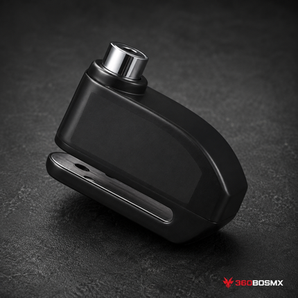 Candado Moto para discos frenos alarma, resistente al agua S5054 - 360BOSMX