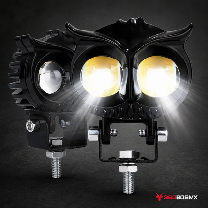 Luz Auxiliar LED Moto Antiniebla Off Road MTC238 - 360BOSMX