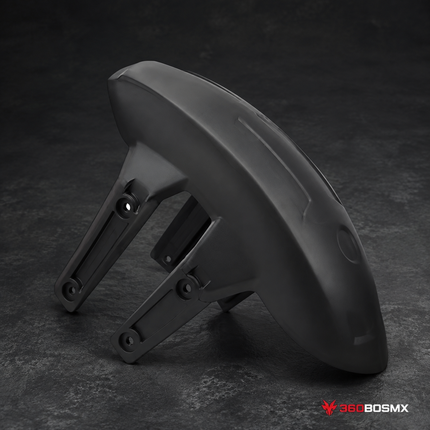 Tolva / Salpicadera Frontal Moto PP Antisalpicaduras 43.5cm Universal C280 - 360BOSMX