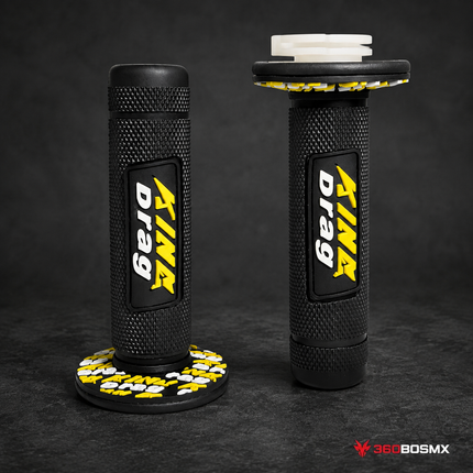 Puños Moto Tipo Racing Antigolpes + Antideslizantes MTC012 - 360BOSMX