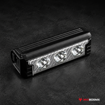 Lámpara LED Bici Luz Impermeable Tipo C Soporte VOTY28 - 360BOSMX