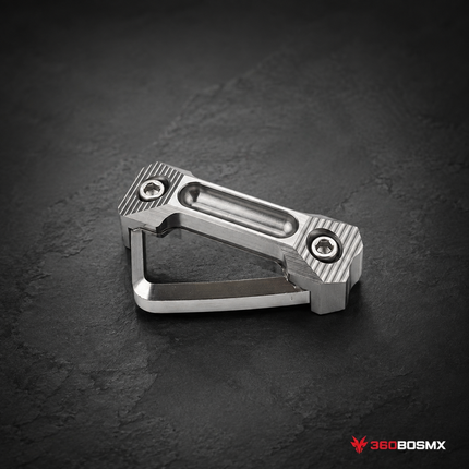Tapa Depósito Aceite Freno Motocicleta Aluminio CNC Racing MTC286 - Plateado - 360BOSMX
