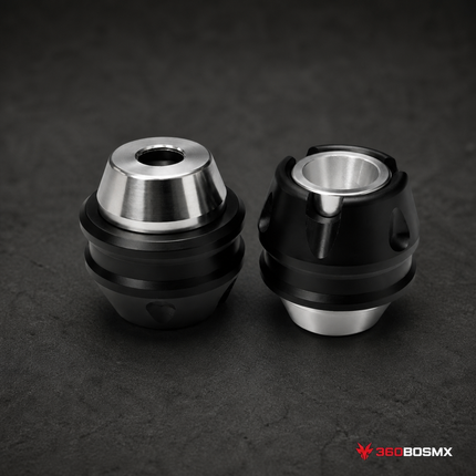 Sliders Par Anticaída Eje Rueda Motocicleta Protección Uso Rudo MTC021 - 360BOSMX