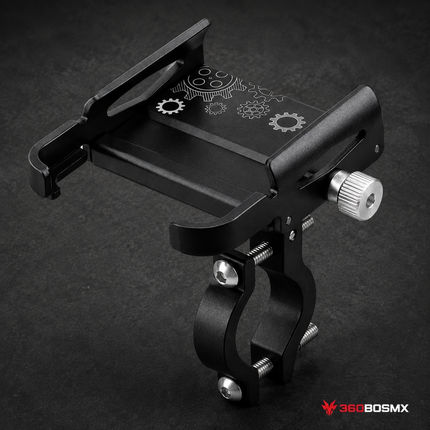 Soporte Celular Metalico Moto/Bici Universal Ajustable 360° Antivibración VOTY40 - 360BOSMX