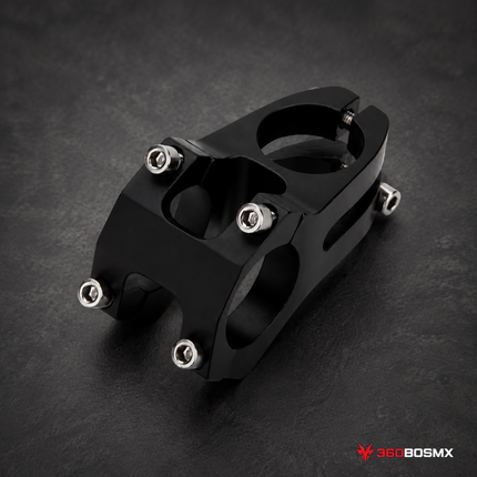 Soporte Elevador Manubrio 31.8mm Universal Aluminio Negro SHT43 - 360BOSMX