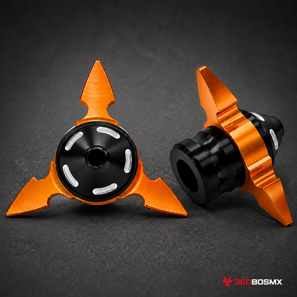 Slider Antigolpes Shuriken Moto Aluminio MTC180 - Naranja - 360BOSMX