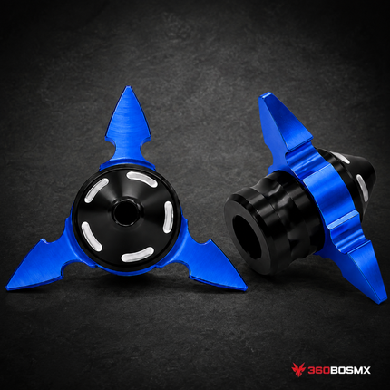 Slider Antigolpes Shuriken Moto Aluminio MTC180 - Azul rey - 360BOSMX