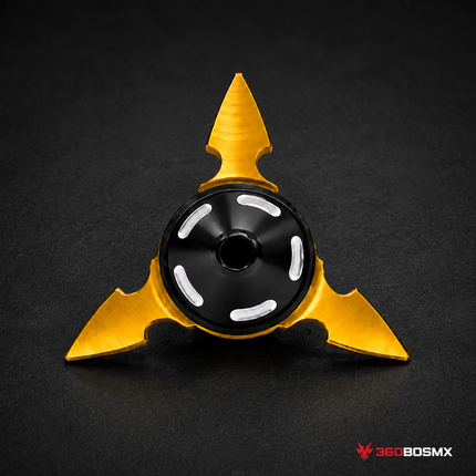 Slider Antigolpes Shuriken Moto Aluminio MTC180 - Dorado - 360BOSMX