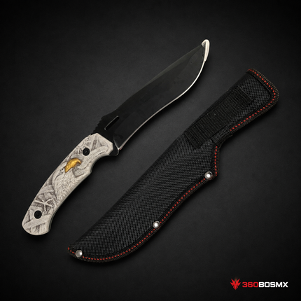 Cuchillo águila blanca con funda JFY318