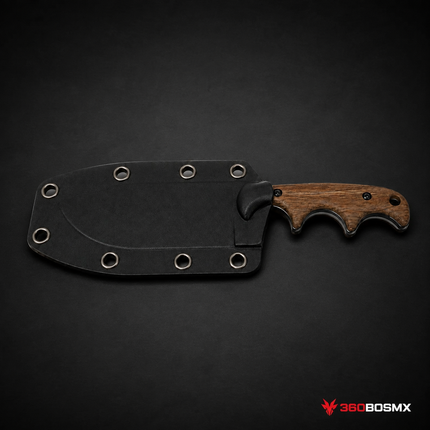 Cuchillo Táctico Hoja Fija 15 cm Con Funda Kydex Camping JF1020
