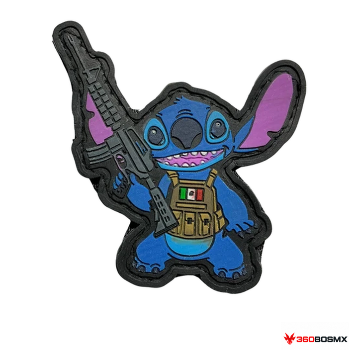 Parche PVC con velcro — Stitch Rifle