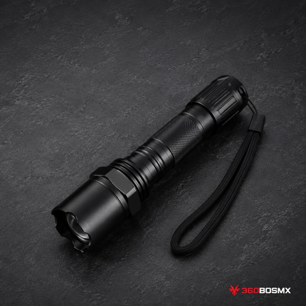 Lámpara Táctica 2000 Lms Led Cree Xp-E R3, Swat c/CONO DT1B - 360BOSMX