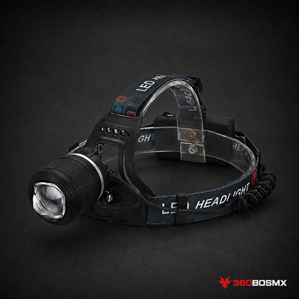 Lámpara minera luz blanca y azul 2000 lm DT-808-55