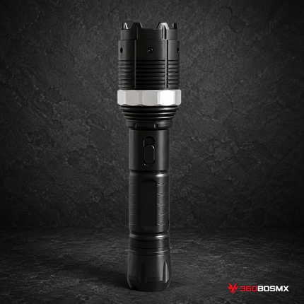 Lámpara 2000 Lms Zoom Toques Taser 18000 Kv D8810 - 360BOSMX