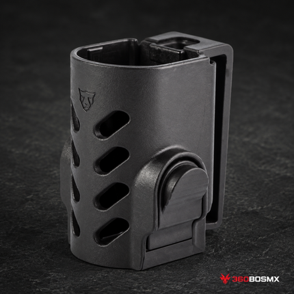 Funda Para Lámpara O Porta Lámpara Linterna Táctico (No marca Milfort) PJ176 - Negro - 360BOSMX