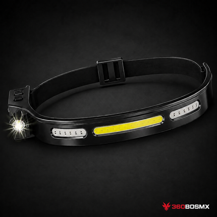 Luz frontal LED blanca y roja con sensor DT-808-520