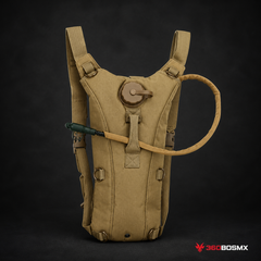 Mochila De Hidrataci�n T�ctica Militar 3 Litros Agua LJK Sn805 - Negro - 360BOSMX