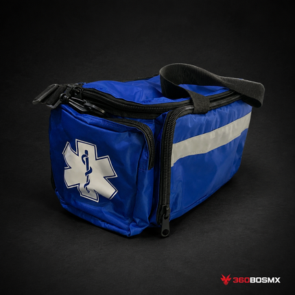 Mochila paramedico estrella vida emergencia SN129 - Azul - 360BOSMX