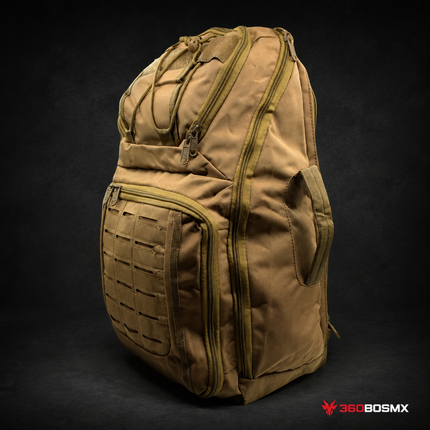 Mochila cruzada maletín  sistema molle 35 lts  GJ011 - Negro - 360BOSMX
