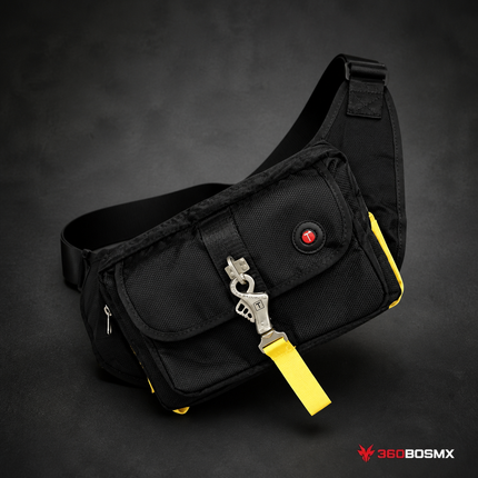 Bolso bandolera/ riñonera  1105 - Negro - 360BOSMX