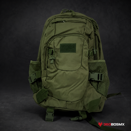 Mochila varios compartimentos camping, senderismo JYB072 - Militar Verde - 360BOSMX