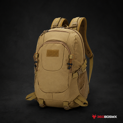 Mochila varios compartimentos camping, senderismo JYB072 - Caqui - 360BOSMX