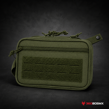 Bolsa EDC Molle Organizador Multiusos Porta Accesorios Impermeable YB272 - Verde - 360BOSMX