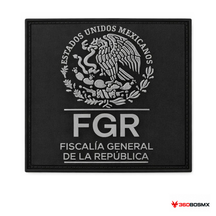 Parche PVC con velcro Fiscalía General F.G.R. QZ00 MP