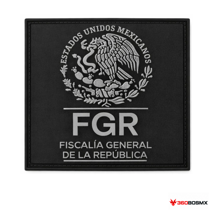Parche PVC con velcro Fiscalía General F.G.R. QZ00 MP