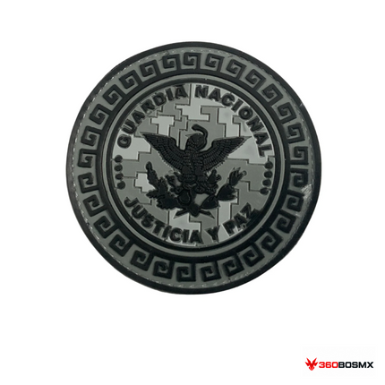 Parche PVC con velcro Guardia Nacional Justicia y Paz Gpx QZ00 MP