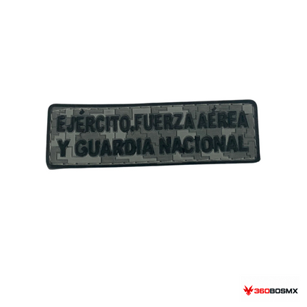 Parche PVC con velcro EFA y Guardia Nacional 7 × 2 cm QZ00 MP