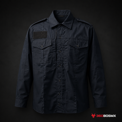Camisola manga larga SN127 - AZUL / M - 360BOSMX