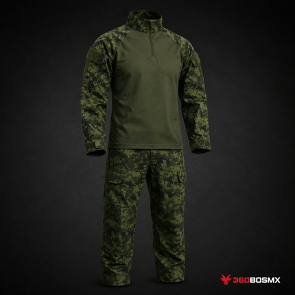 Uniforme Táctico Playera + Pantalon Ripstop Algodon SN210 - L - 360BOSMX