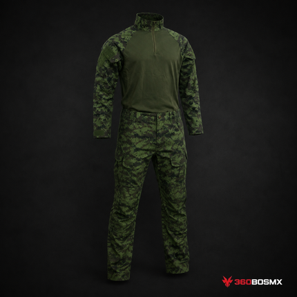 Uniforme Táctico Playera + Pantalon Ripstop Algodon SN210 - XL - 360BOSMX
