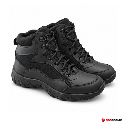 Bota táctica baja modelo 5654 — Negro