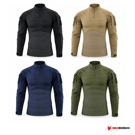 Camisa táctica rápida híbrida — Modelo 50 en colores disponibles