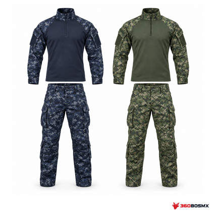 Uniforme táctico pixelado completo — Modelo 60 en colores disponibles