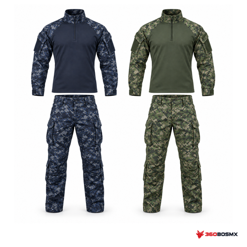 Uniforme táctico pixelado completo — Modelo 60 en colores disponibles