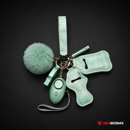 Kit de defensa personal BH-004 verde menta