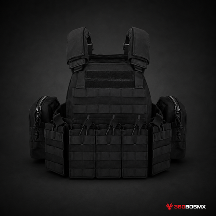 Chaleco Porta cargadores  / placas Bolsas Desmontables Molle JYB145 - Default Title