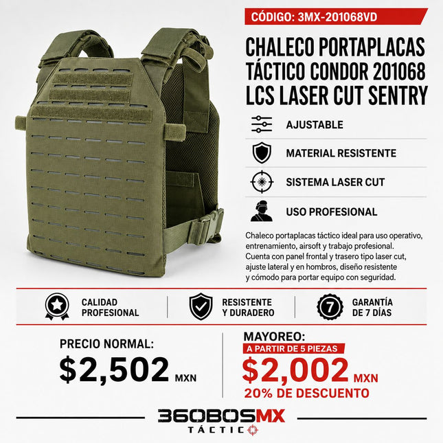 Chaleco Tactico Porta Placas