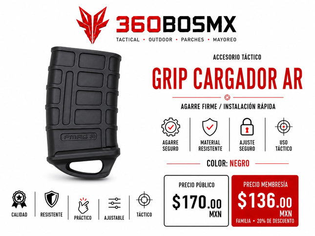 Funda Grip Cargador AR