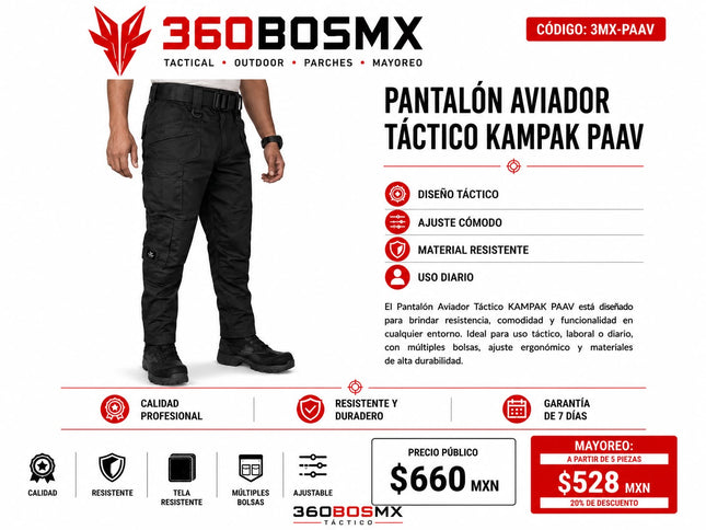 Pantalon Tactico Aviador