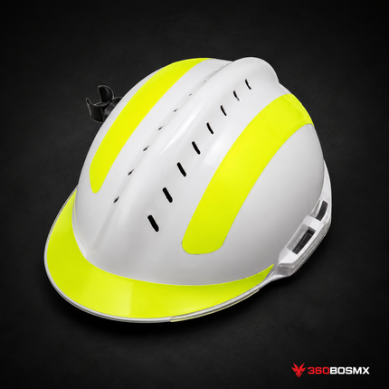 Casco de Rescate para Bombero MZ012 - Blanco